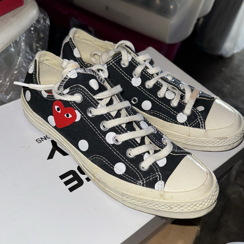 Come Des Garçon Poka Dot Sneakers